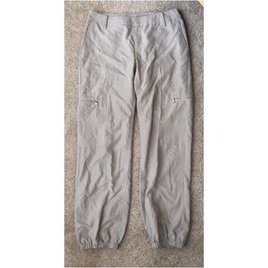 Beige Cargo Pants